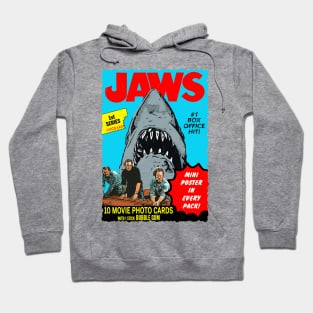 Vintage Jaws Trading Card Wrapper - 1st Series (UPDATED) Hoodie